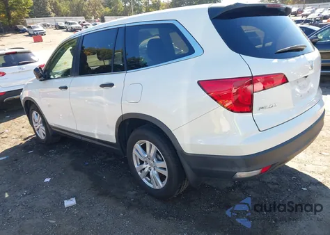 2017 Honda Pilot Lx from USA, damaged, VIN 5FNYF5H1XHB013072